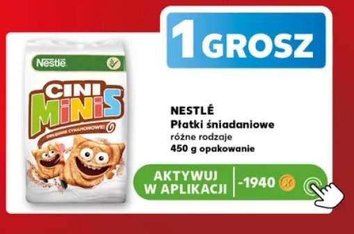 Płatki śniadaniowe Nestlé Cini Minis
