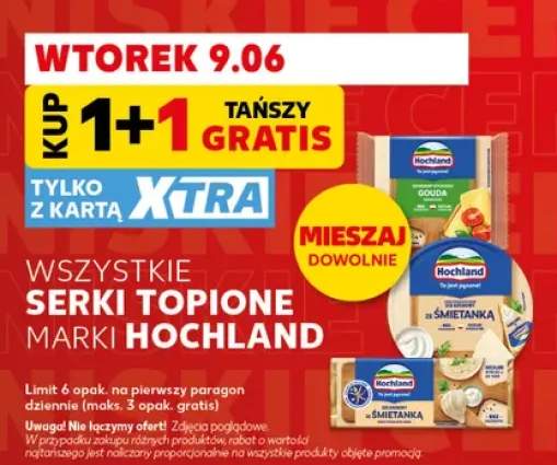 Serek topiony z szynką Hochland