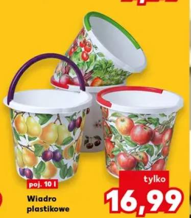 Wiadro plastikowe 10 l