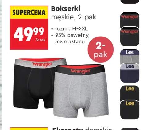 Bokserki męskie Wrangler 2-pak