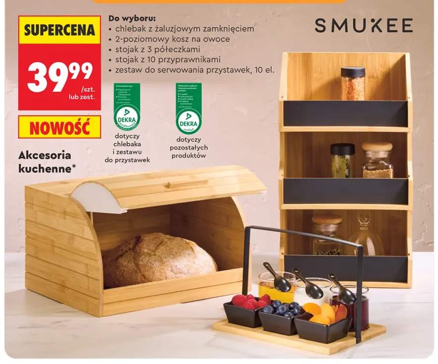 Stojak z 3 półeczkami Smukee
