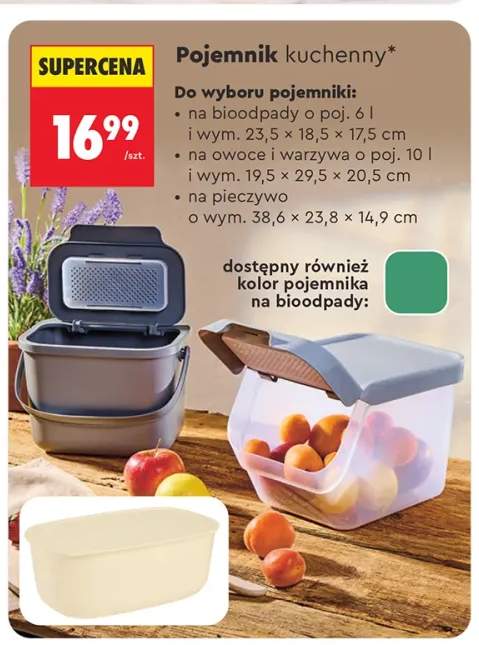 Pojemnik kuchenny na pieczywo Smukee
