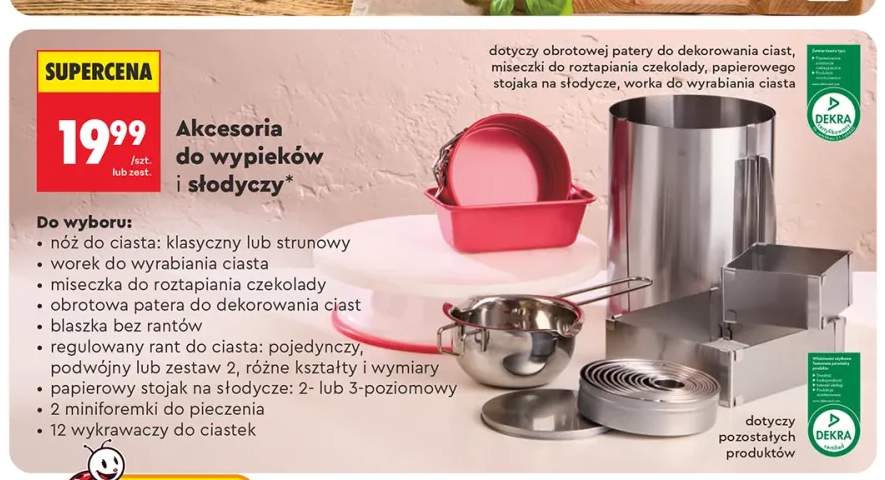 Blaszka do pieczenia bez rantów Smukee