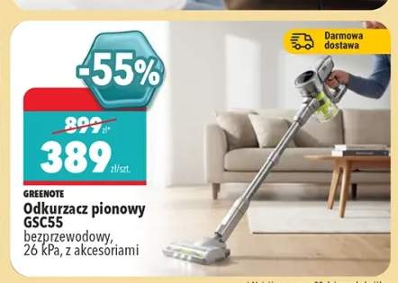 Odkurzacz pionowy Greenote GSC55 bezprzewodowy