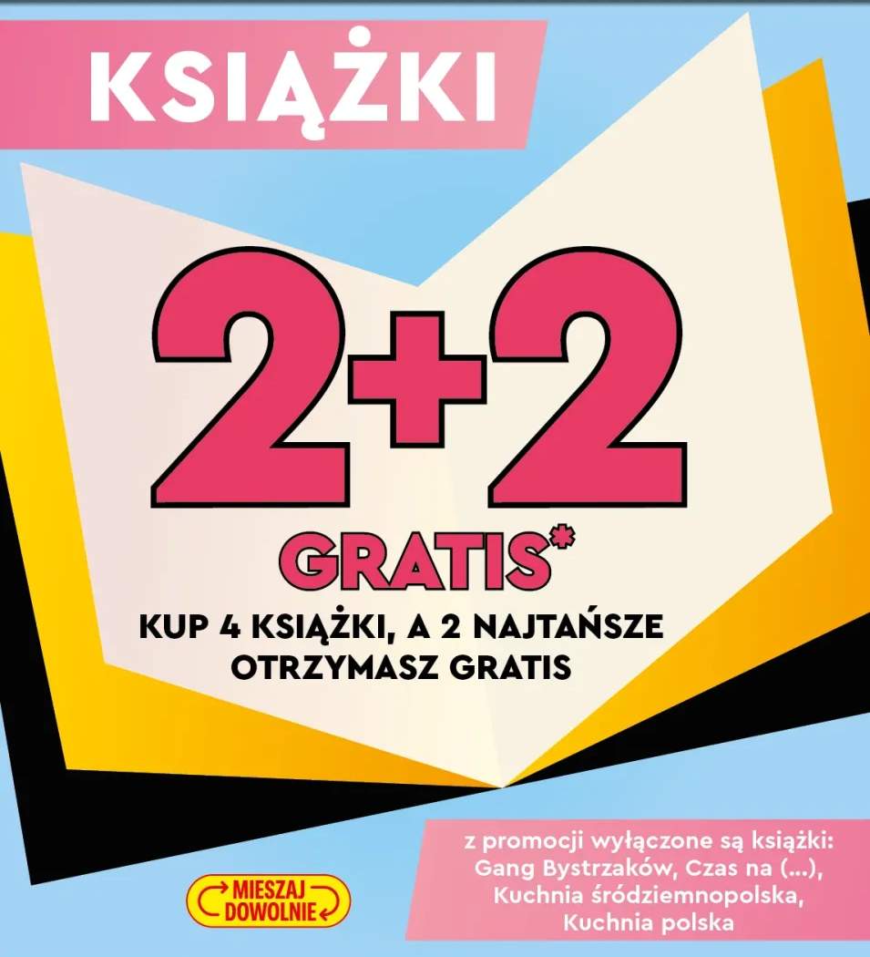 Książki 2+2 GRATIS