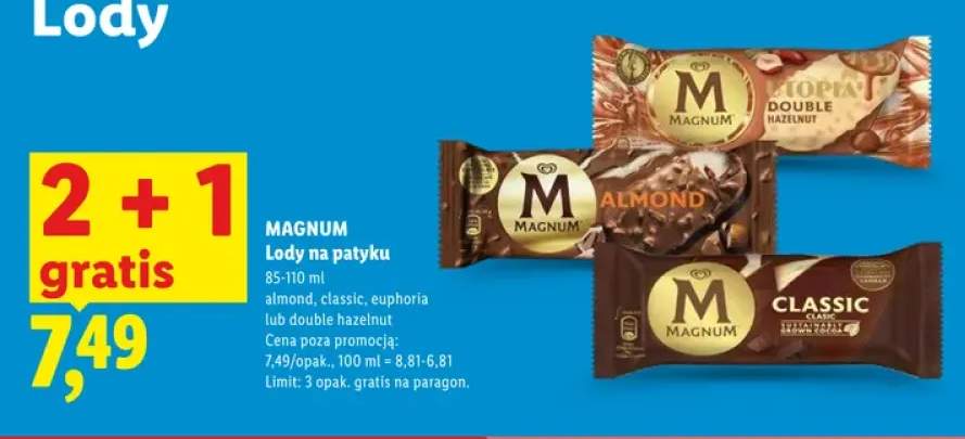 Lody na patyku Magnum Classic