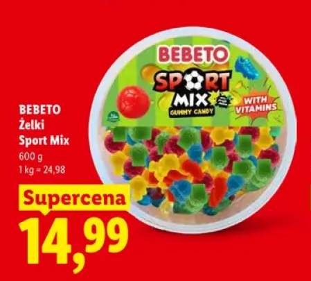 Żelki Sport Mix Bebeto