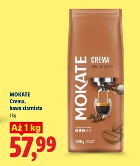 Kawa ziarnista Mokate Crema