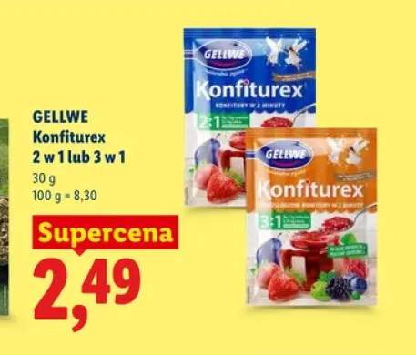 Środek żelujący Konfiturex 2 w 1 Gellwe