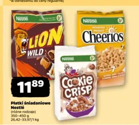Płatki śniadaniowe Nestlé Lion Wild