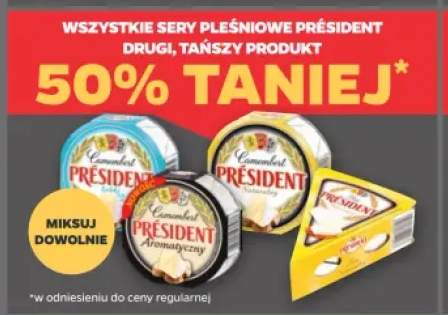 Ser pleśniowy Camembert Président Lekki