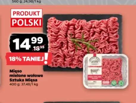 Mięso mielone wołowe Sztuka Mięsa