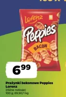 Prażynki bekonowe Peppies Lorenz