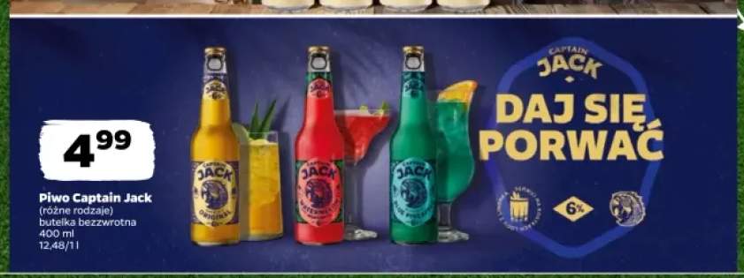 Piwo Captain Jack Original 400 ml