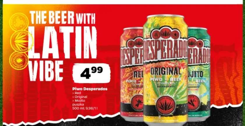 Piwo Desperados Original 500 ml