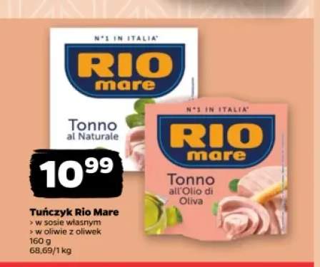 Tuńczyk w oliwie z oliwek Rio Mare