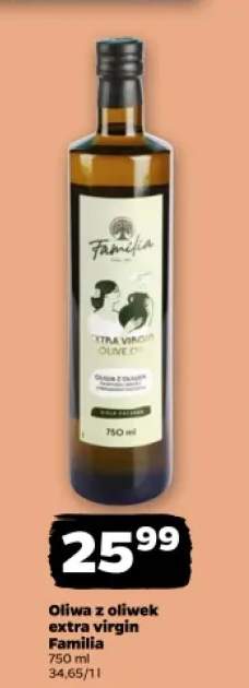 Oliwa z oliwek extra virgin Familia