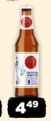 Piwo Grodziska White IPA Browar Grodzisk