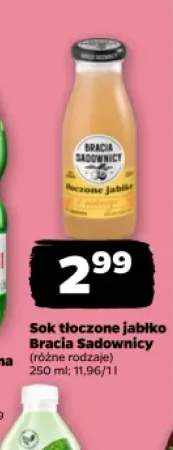Sok tłoczony jabłko Bracia Sadownicy