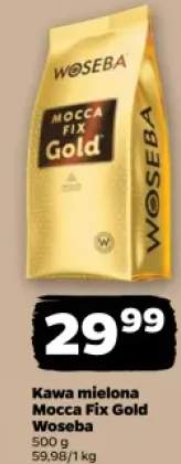 Kawa mielona Mocca Fix Gold Woseba