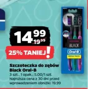 Szczoteczka do zębów Oral-B Black