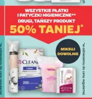 Płatki i patyczki higieniczne