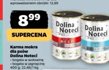 Karma mokra dla psów Dolina Noteci Premium bogata w wołowinę
