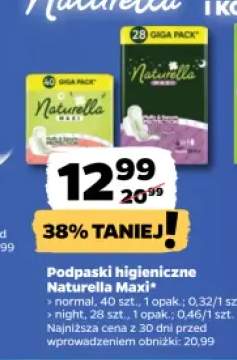 Podpaski higieniczne Naturella Maxi Normal