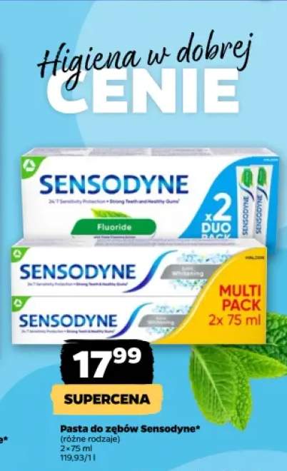Pasta do zębów Sensodyne Fluoride 2-pak