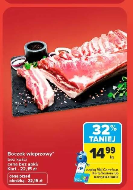 Boczek wieprzowy bez kości