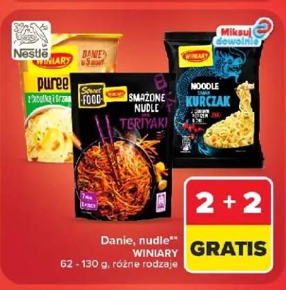 Smażone nudle Teriyaki Winiary Street Food
