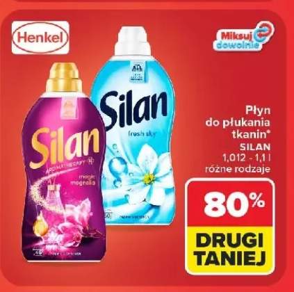 Płyn do płukania tkanin Silan