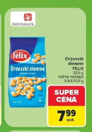 Orzeszki ziemne Felix smażone i solone