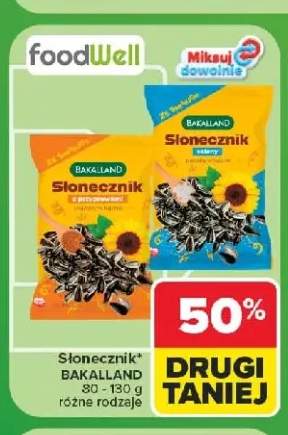 Słonecznik prażony w łupinie z przyprawami Bakalland