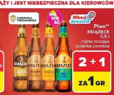 Piwo Książęce Złote Pszeniczne 500 ml