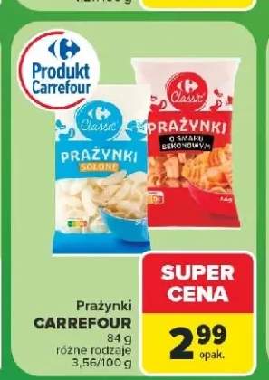 Prażynki solone Carrefour Classic