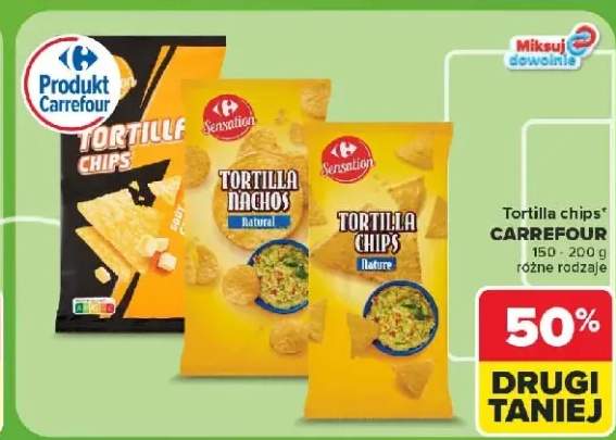 Tortilla chips Carrefour Natural