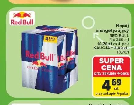 Napój energetyzujący Red Bull 4-pak