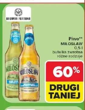 Piwo Miłosław Niefiltrowane