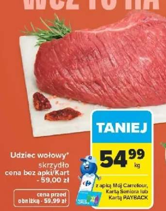 Udziec wołowy skrzydło