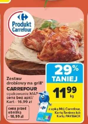 Zestaw drobiowy na grill Carrefour