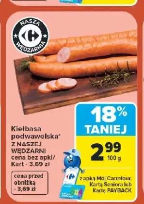 Kiełbasa podwawelska Z Naszej Wędzarni