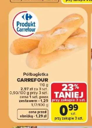 Półbagietka Carrefour