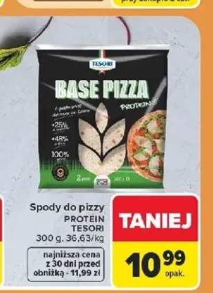 Spody do pizzy Protein Tesori