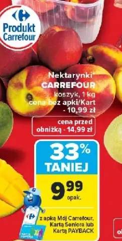 Nektarynki Carrefour