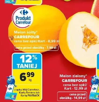 Melon żółty Carrefour