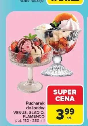 Pucharek do lodów Venus 180-280 ml