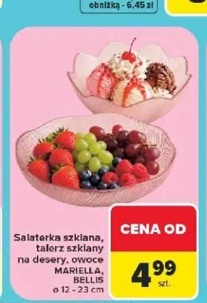 Salaterka szklana Mariella