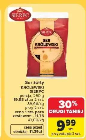 Ser żółty Królewski Sierpc