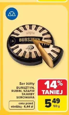 Ser żółty Bursztyn Skarby Serowara